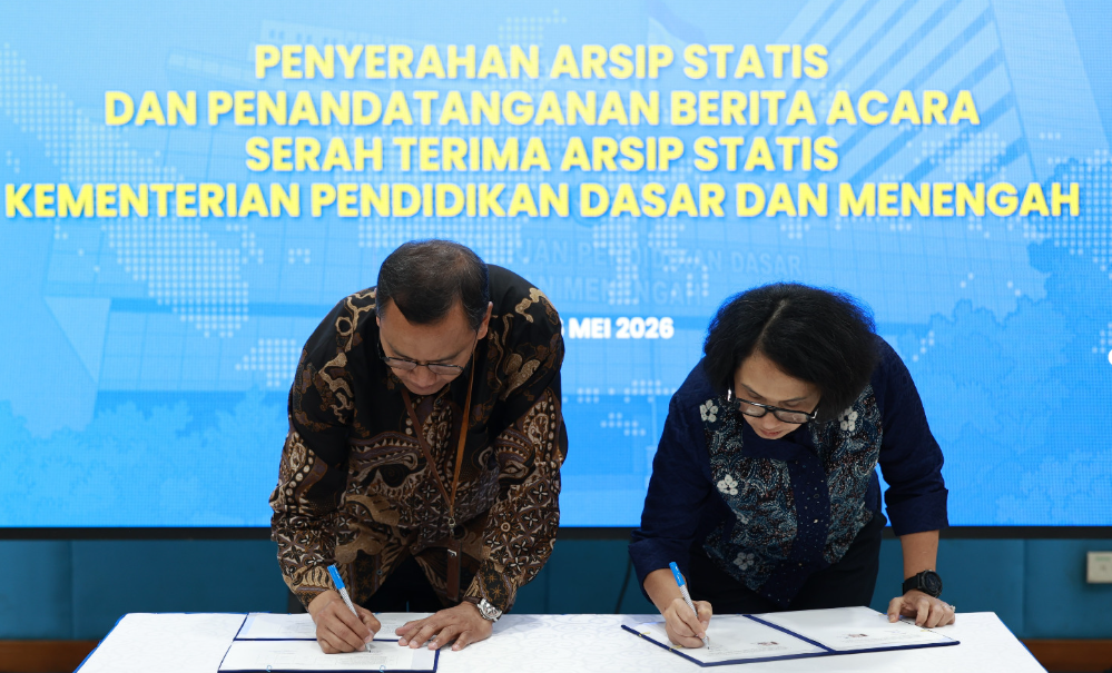 Apa Isi 139 Arsip Pendidikan yang Diserahkan Kemendikdasmen ke ANRI?